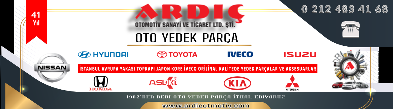 Ardıç Japon Kore Oto Yedek Parça Topkapı