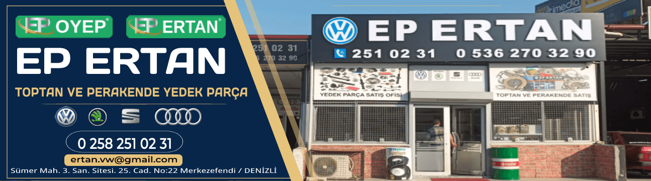 EP Ertan Volkswagen Yedek Parça Denizli