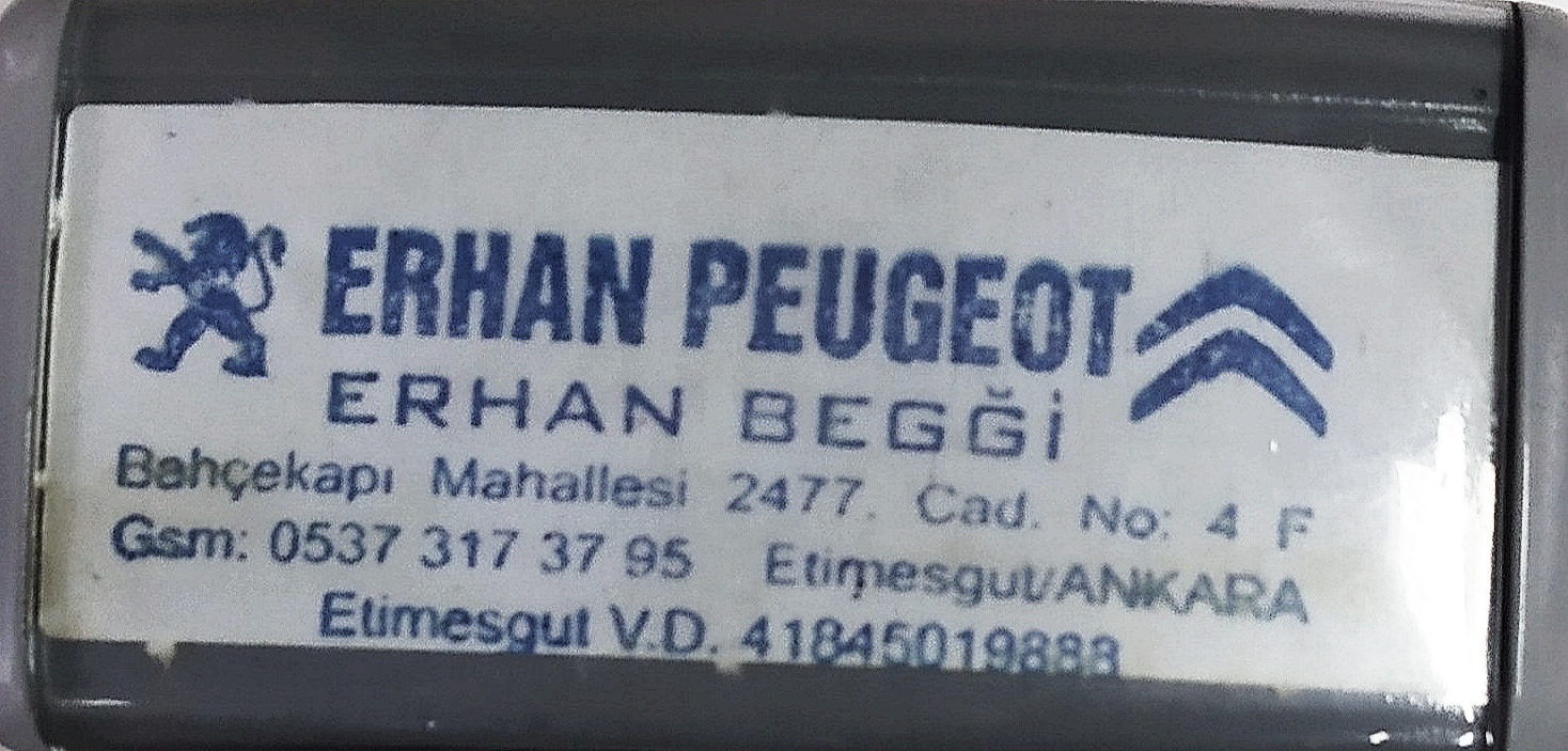 Erhan Peugeot Özel Servis Şaşmaz