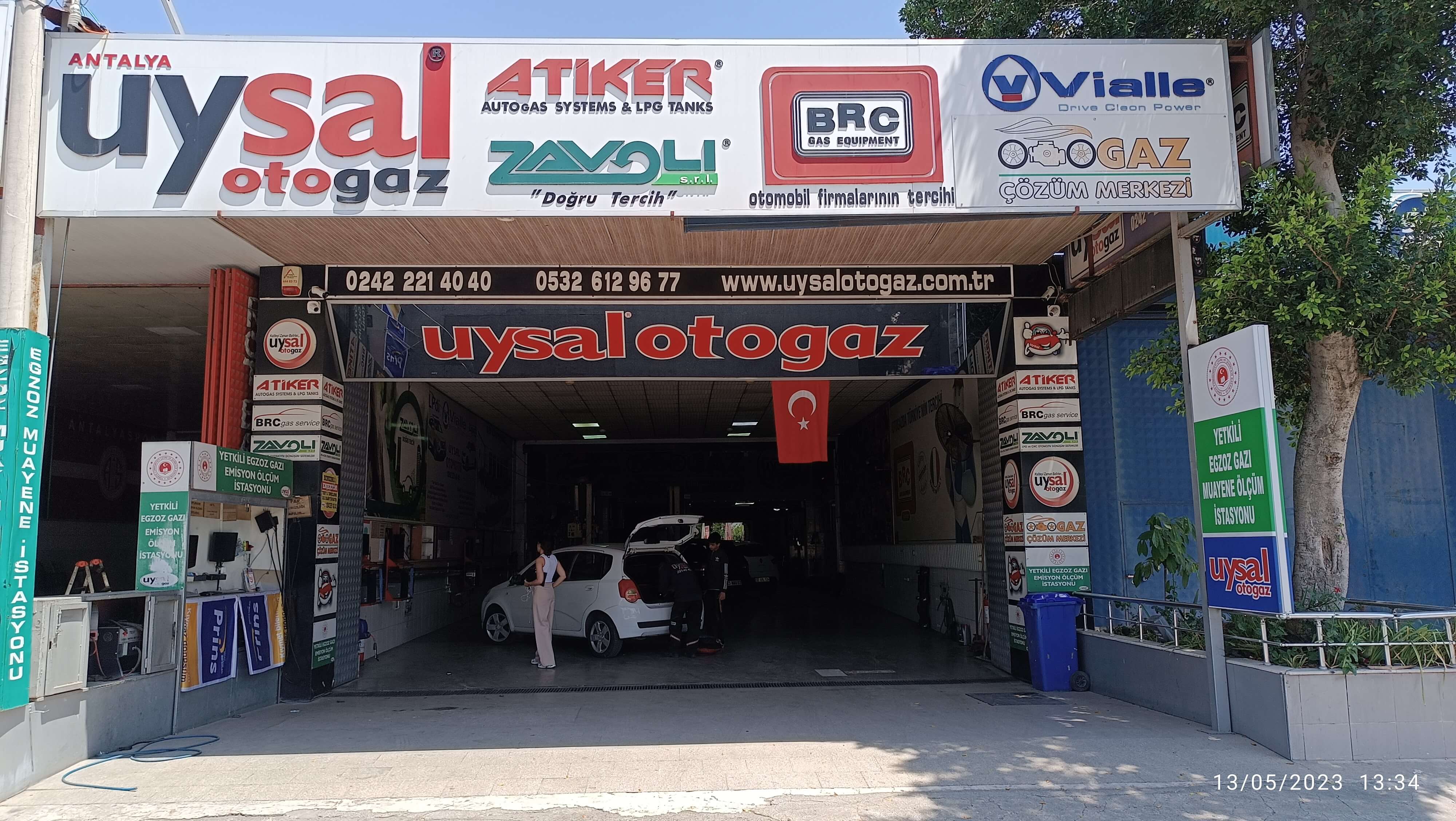 Antalya Uysal Otogaz Egzoz Emisyon