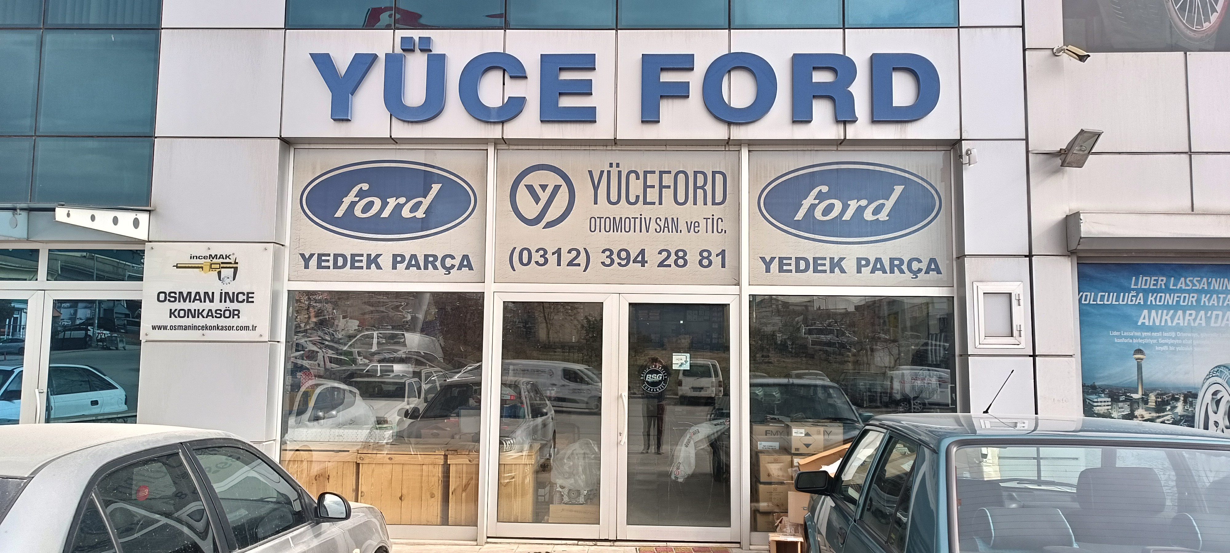 Yüceford Ford Oto Yedek Parça İvedik