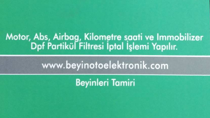 Ankara Oto Beyin Elektronik
