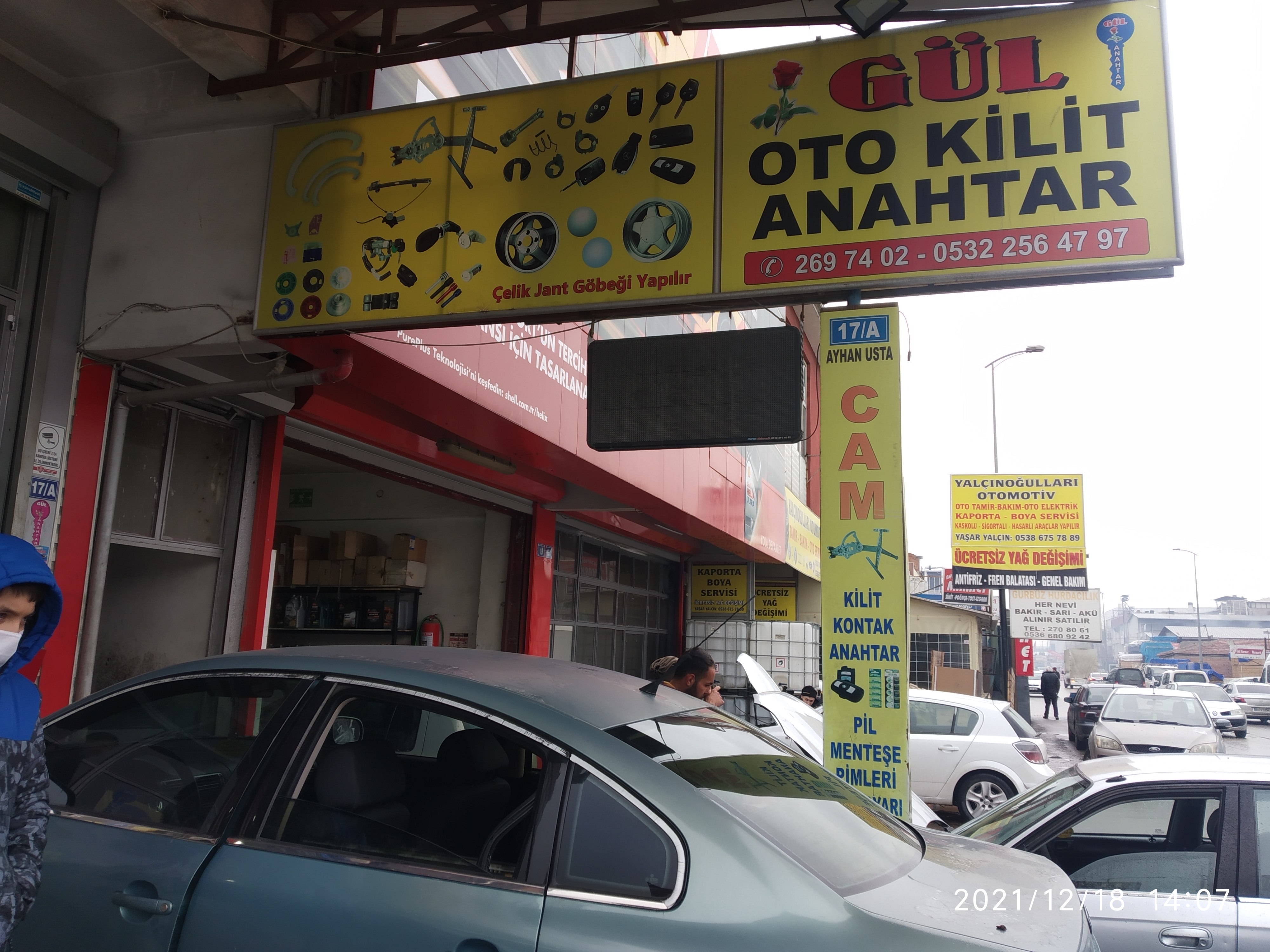 Gül Oto Kilit Anahtar Sincan