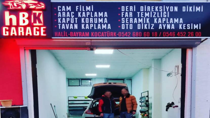 HBK Garage Cam Filmi ve Kaplama Eskişehir