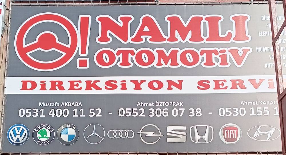Namlı Otomotiv Direksiyon Tamir Servisi Kayseri